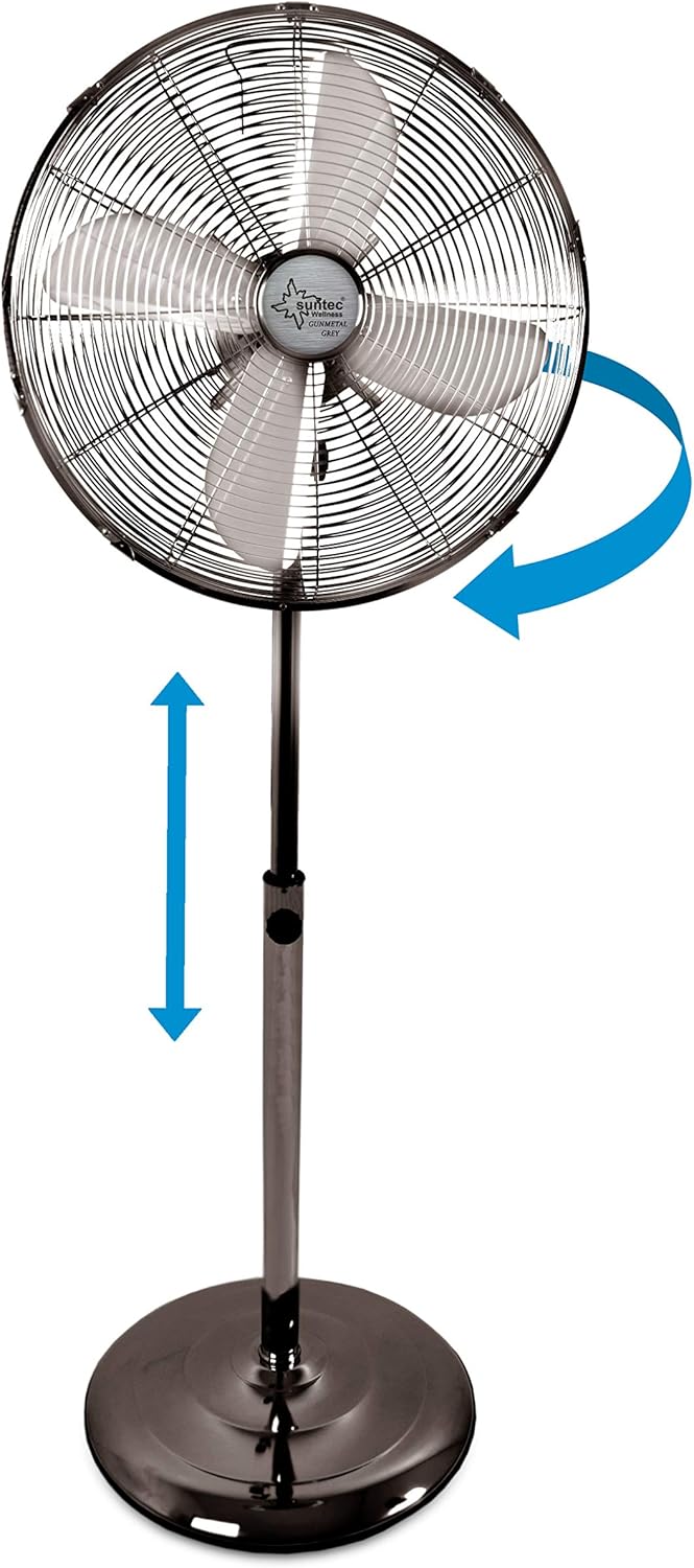 Standventilator - CoolBreeze 4000 SVM, CoolBreeze 4000 SVM gunmetal grey