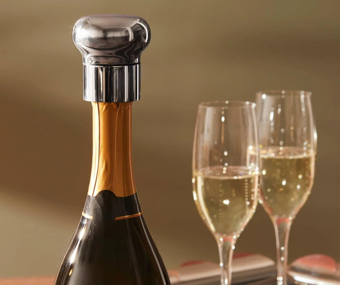 Design Flaschenverschluss für Wein- und Champagnerflaschen