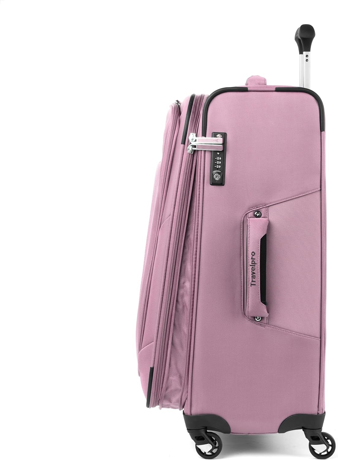 Erweiterbares Reisegepäck mit Spinner-Rädern, Checked-Medium 25-Inch Orchidee, Rosa, Violett