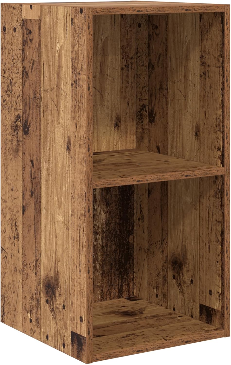 Wandmontierter TV-Schrank, 72 cm Altholz