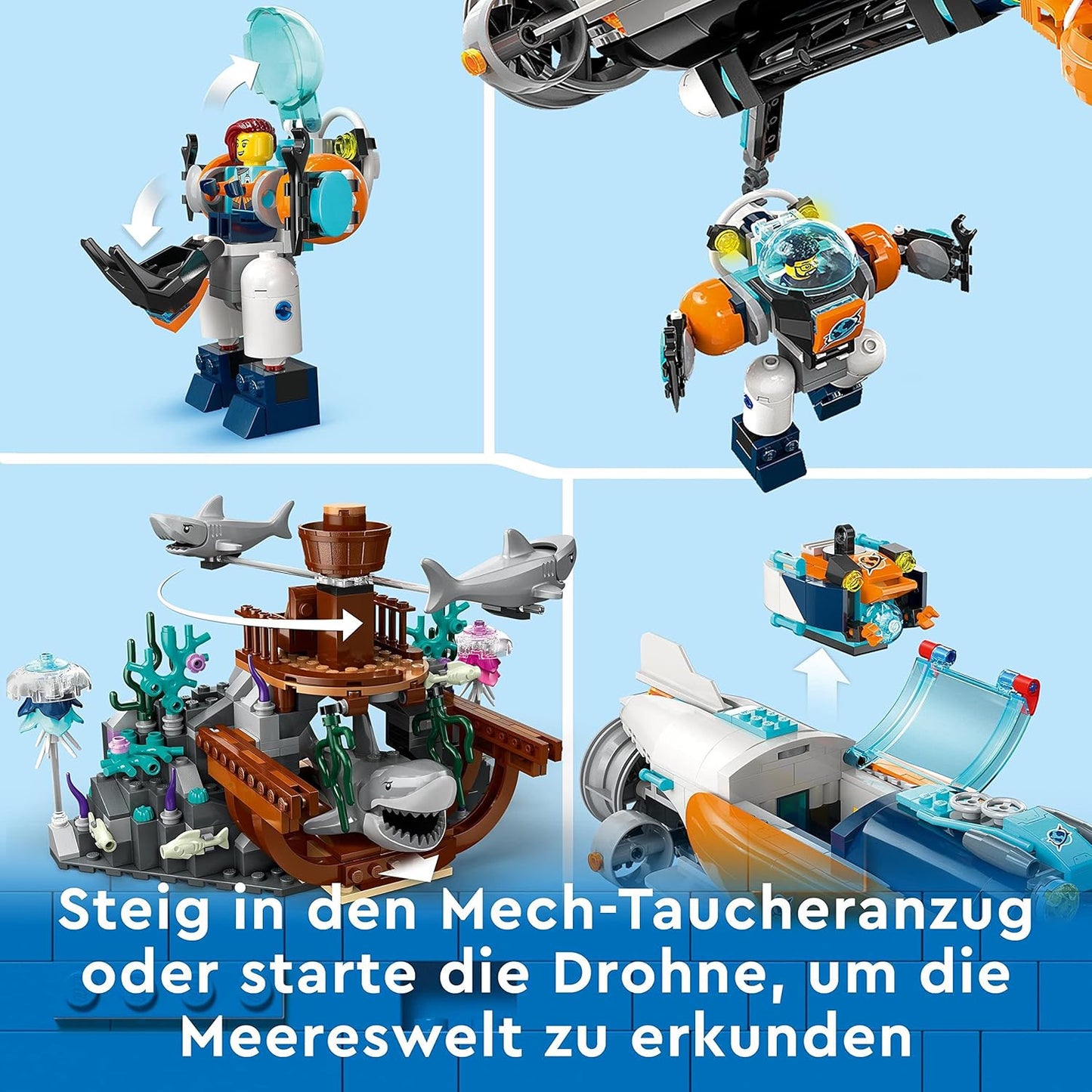 Forscher-U-Boot, Single