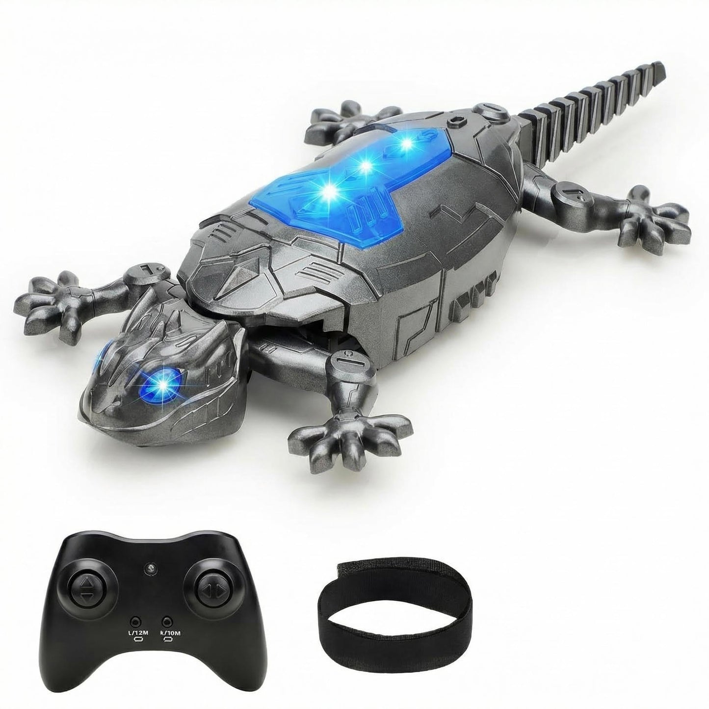 RC Eidechse Wandkletter-Spielzeug mit LED-Licht