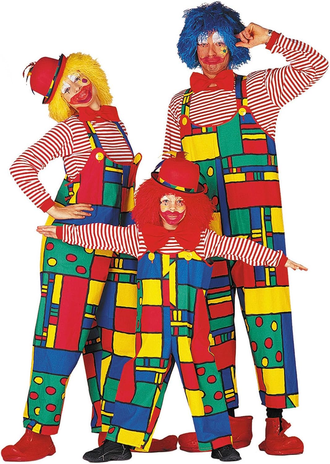 Clown Latzhose für Karneval, 56