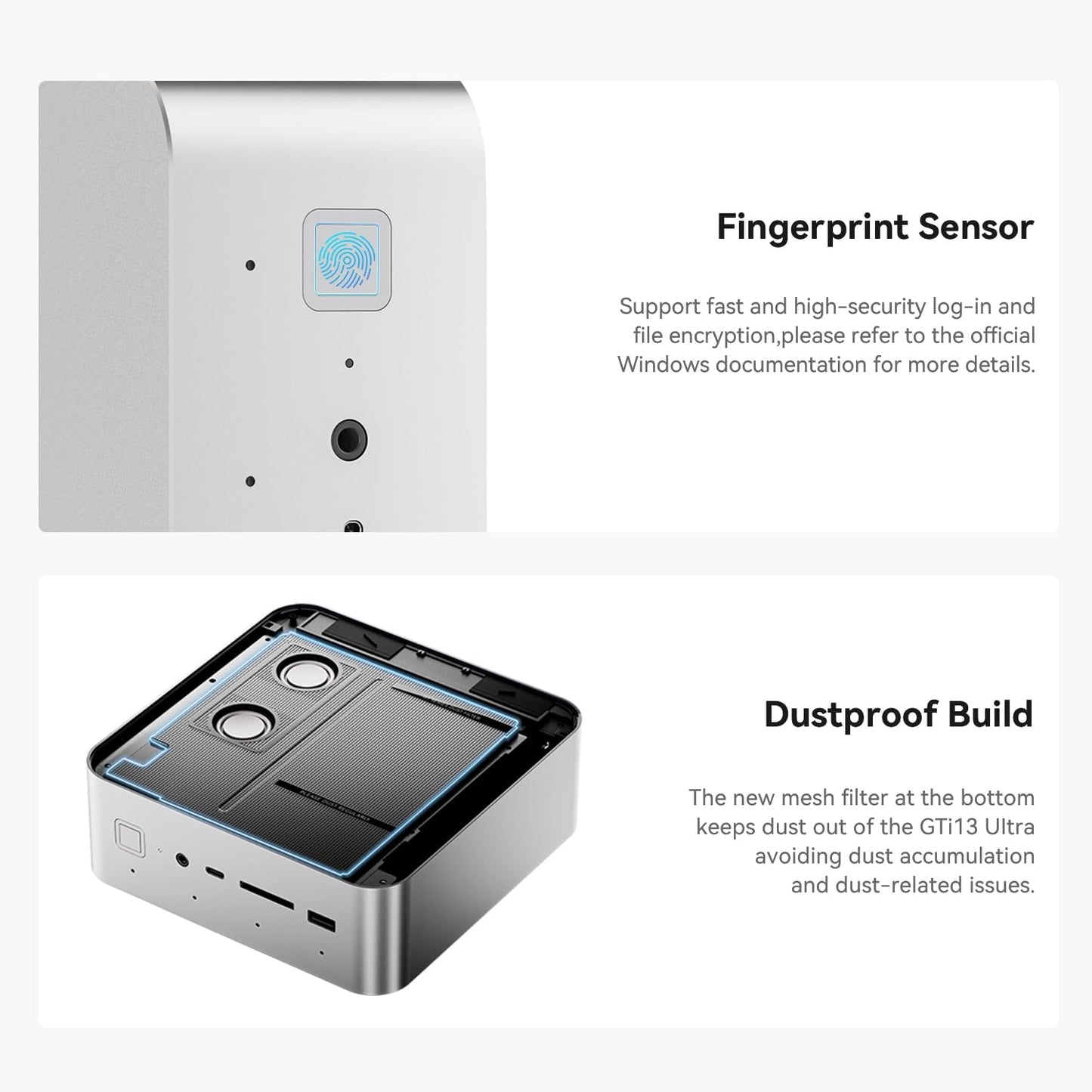 Ultra Mini PC mit Intel Core i9, GTi13 13900HK/64G/2T