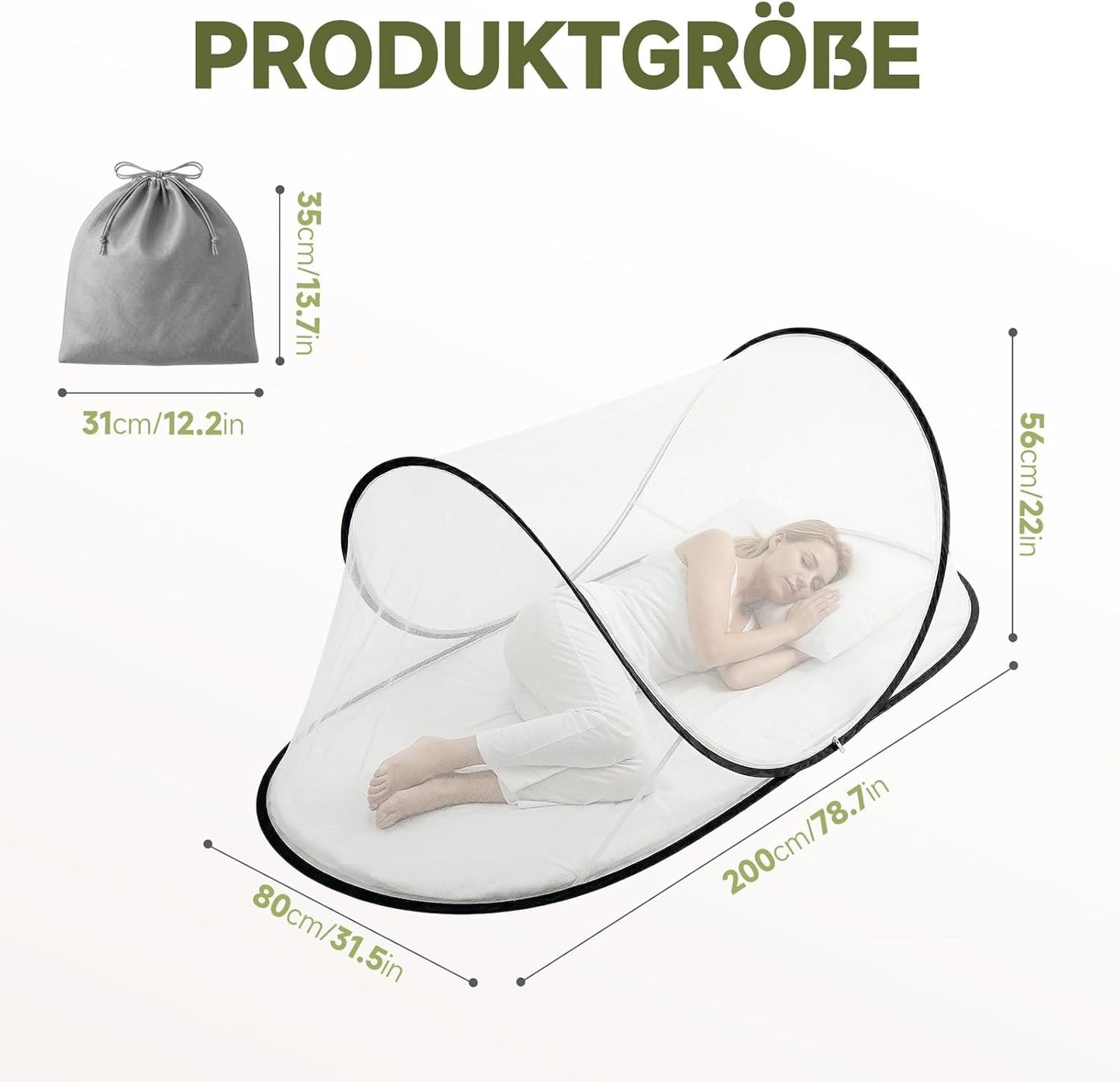 Pop Up Moskitonetz-Zelt