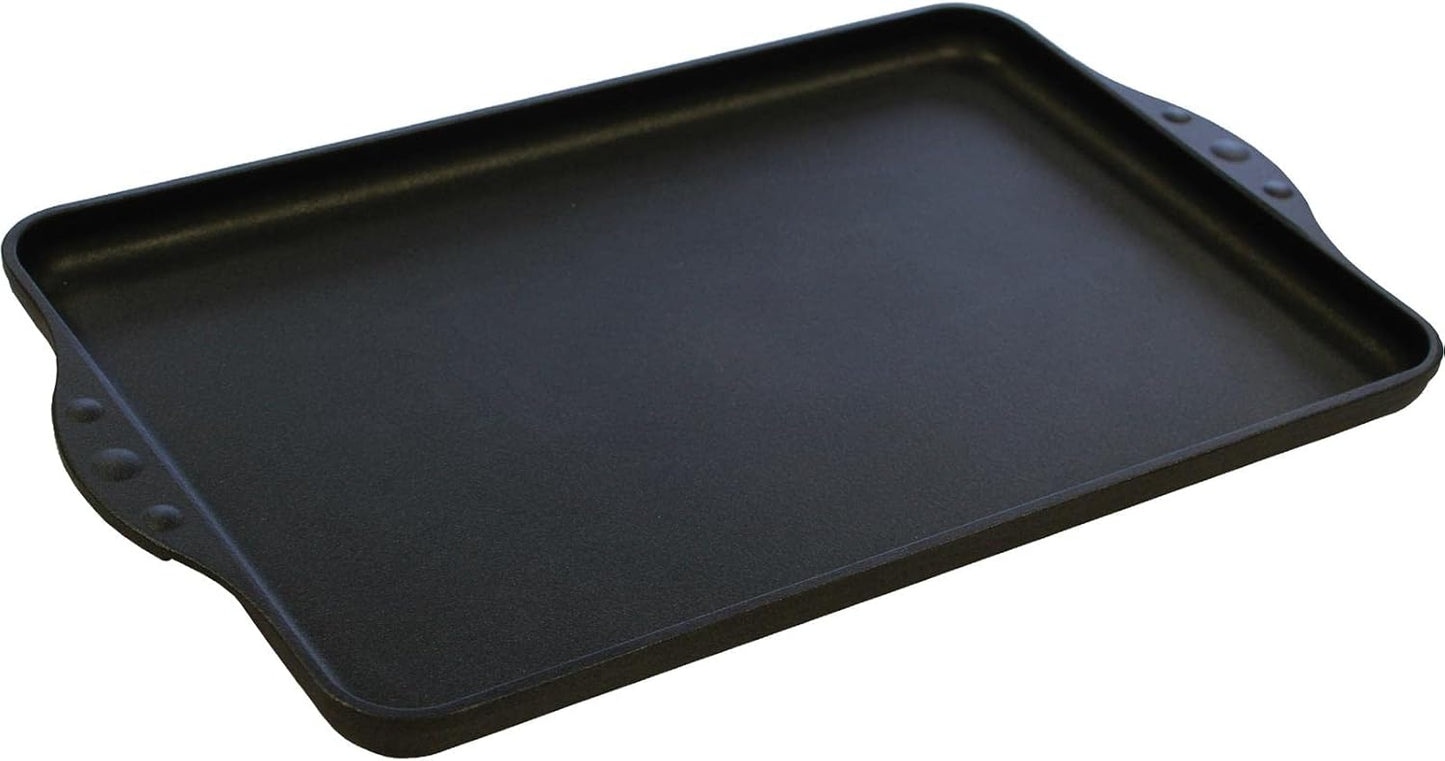 Aluguss Teppanyaki Grillplatte 43x28 cm