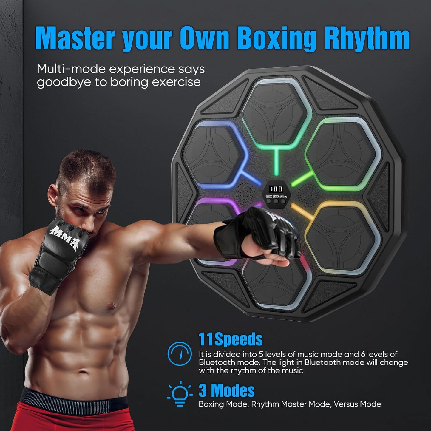 Music Boxing Maschine mit Bluetooth