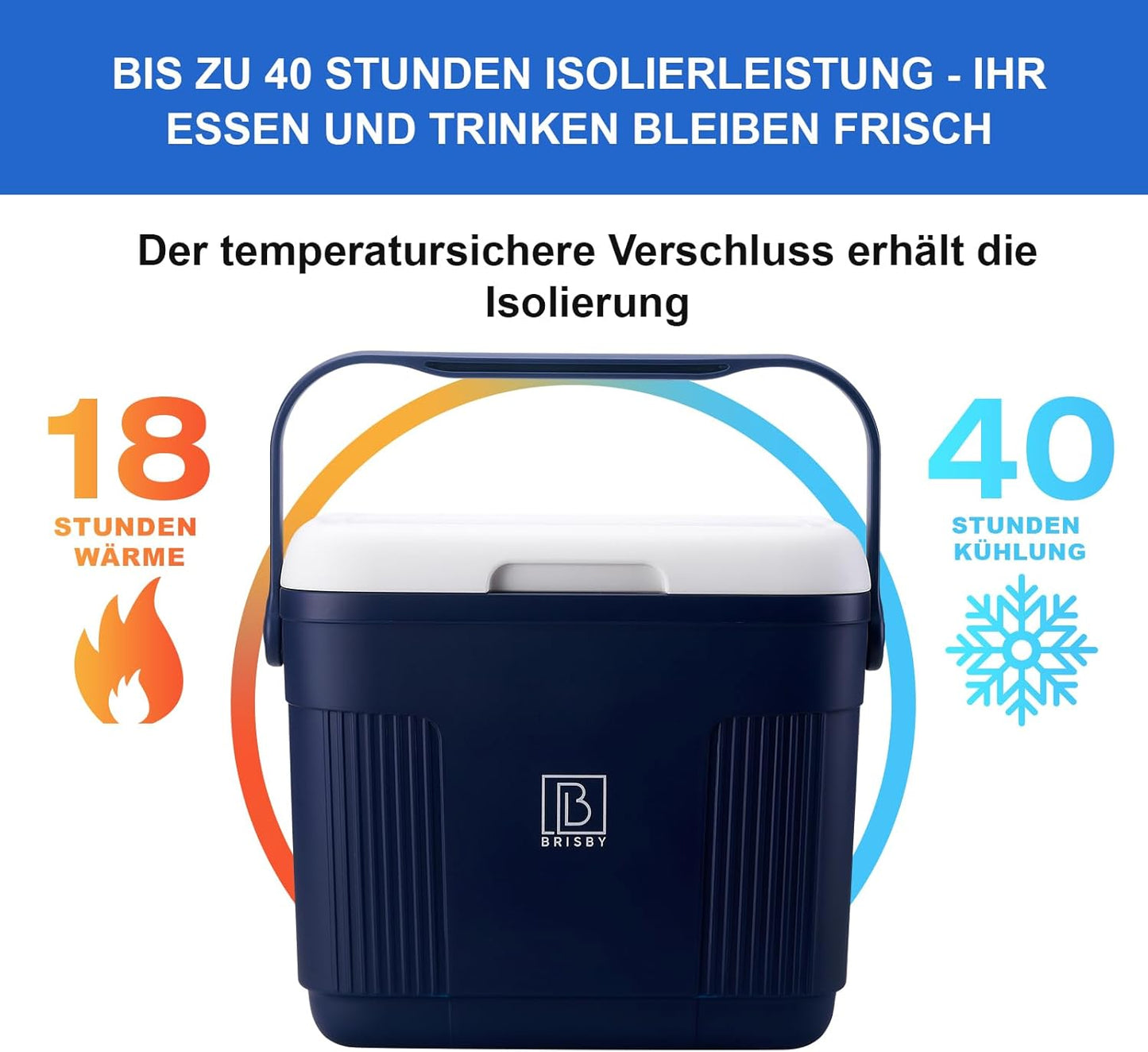 Kühlbox, 22 Liter - Blau