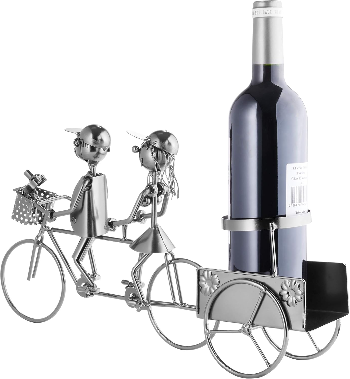 Flaschenhalter Paar auf Tandem