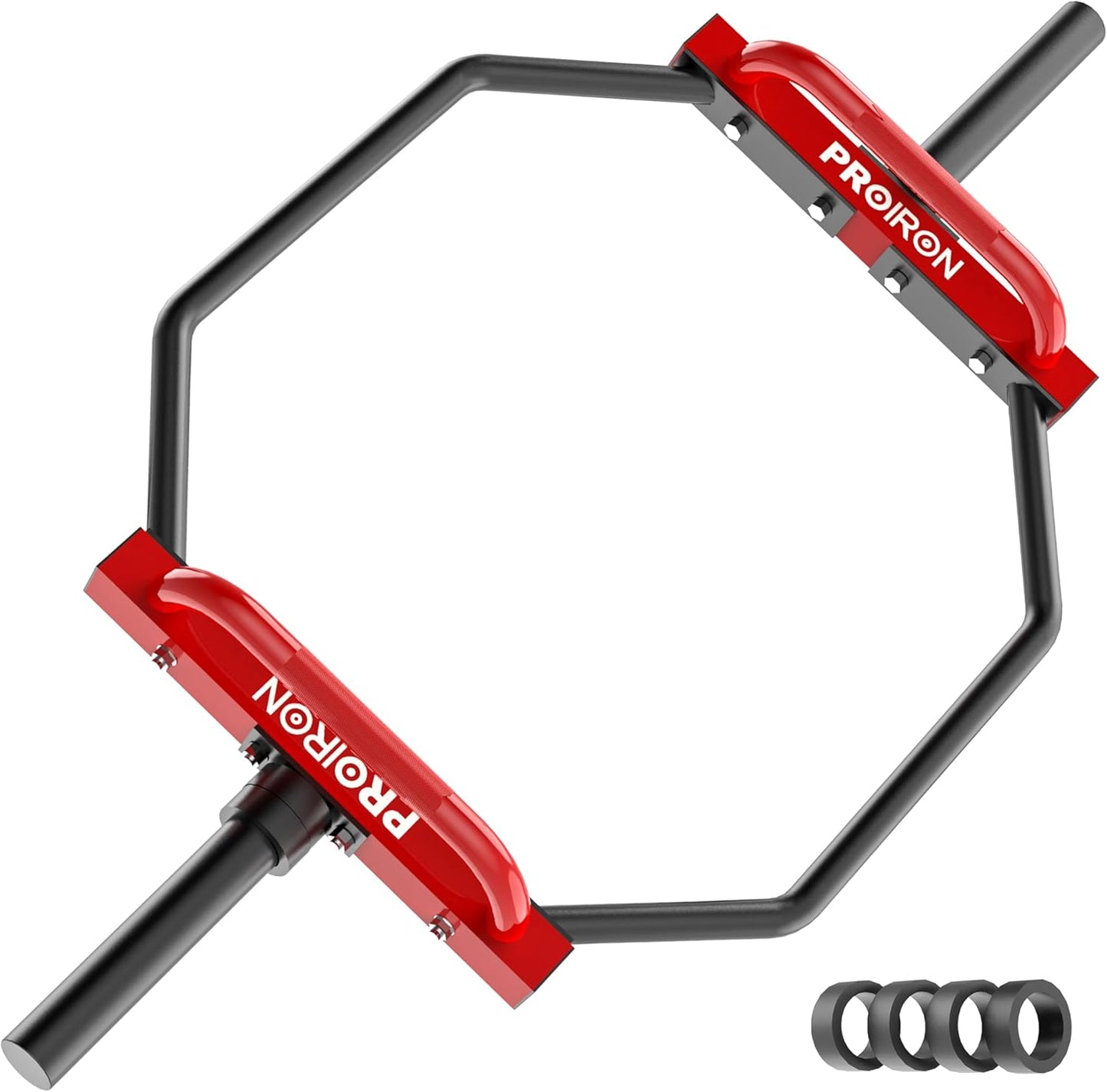 Hexagon Hantelstange mit gerändeltem Griff