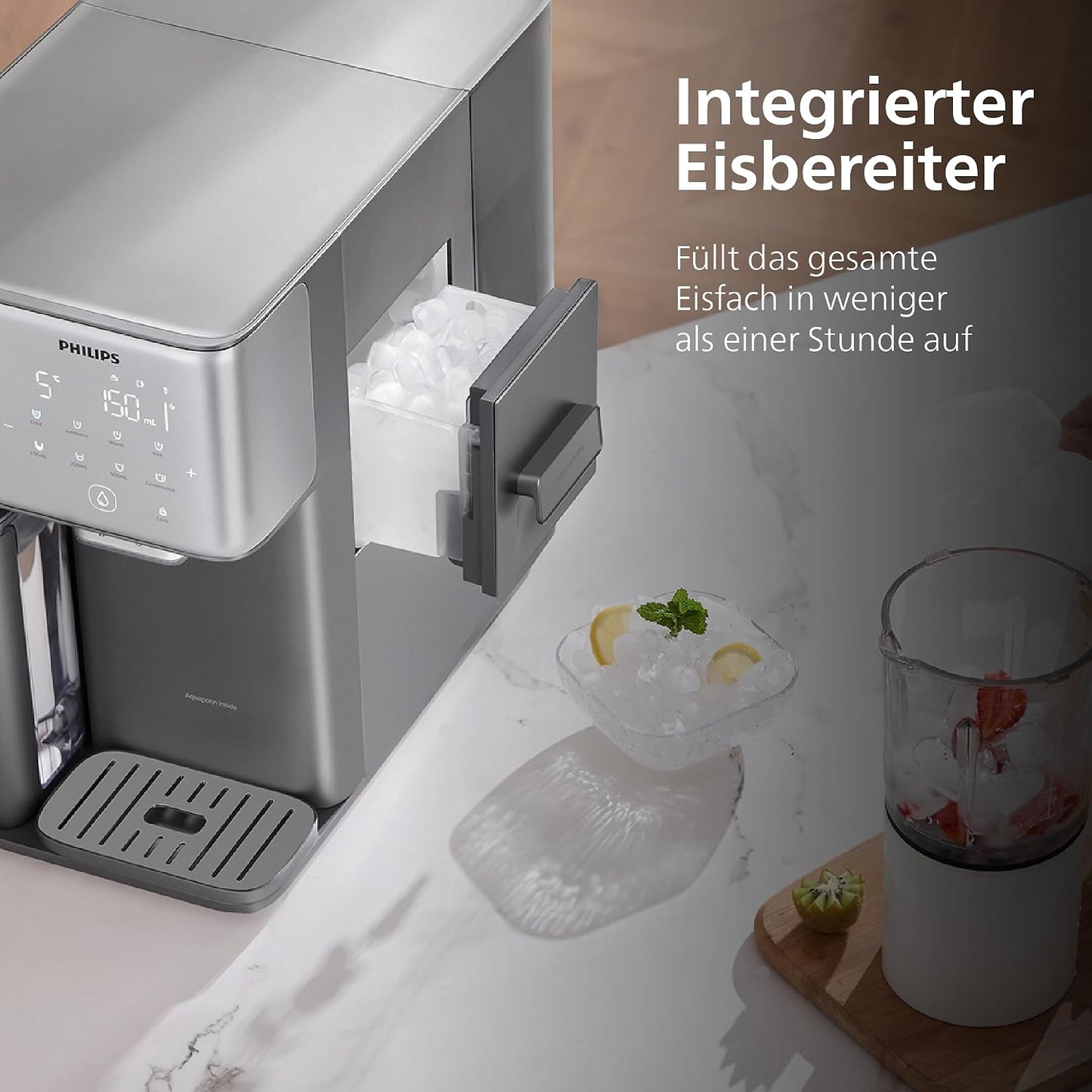 Water 9000 Water 9000 Umkehrosmose-Wasserspendermit Eiswürfelfunktion