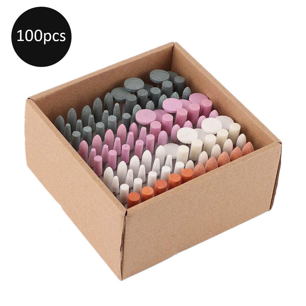 Schleifkopf-Set für Maniküre & Pediküre (100 Stück)