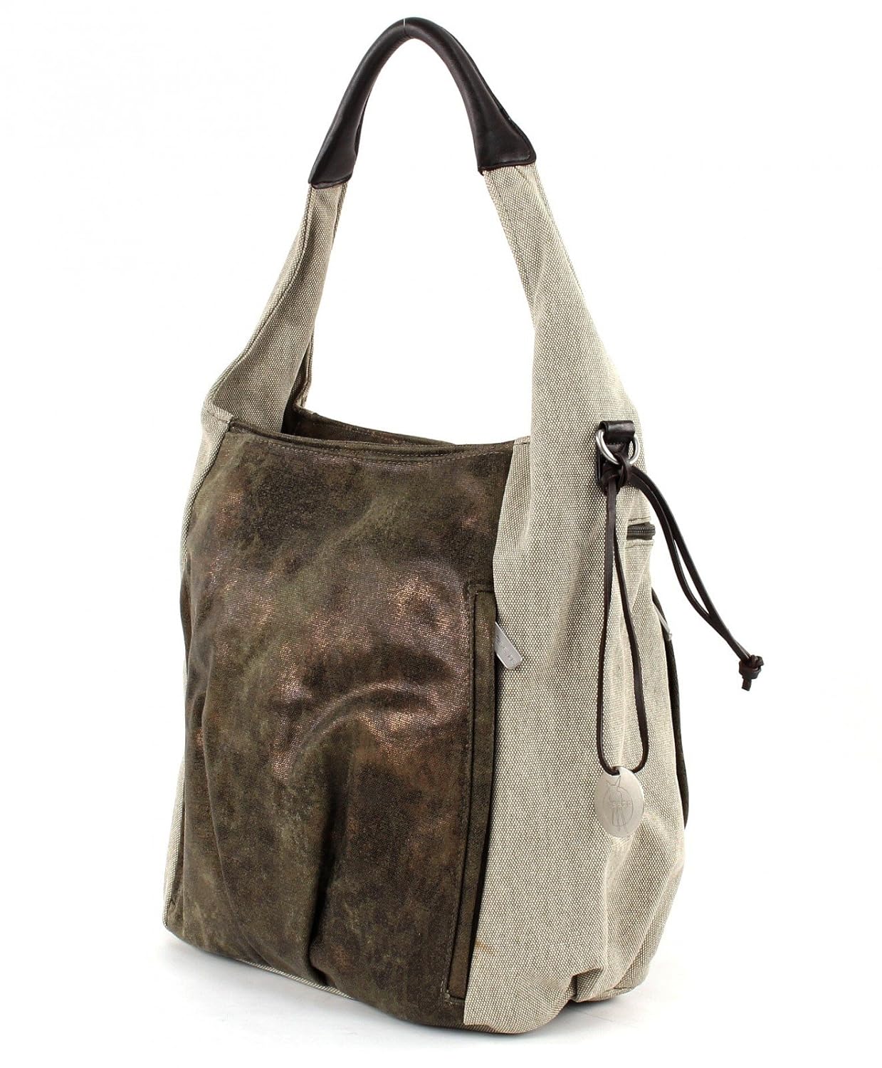 Hobo Bag Wickeltasche, Oliv