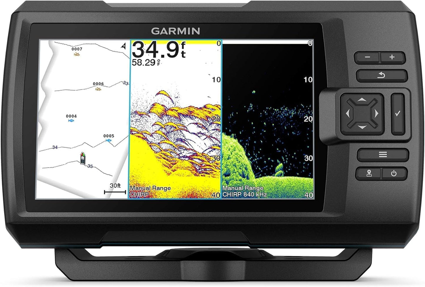 Striker Vivid 7CV Fischfinder mit Sonar-Wandler