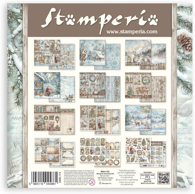 Scrapbook Papierblock The Owls House, 30,5 x 30,5 cm, Scrapbook Paper Pad (Small Pad)