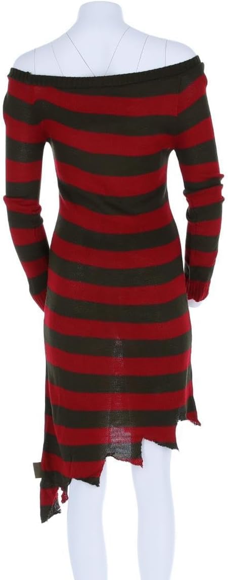 Freddy Krüger Strickkleid Kostüm, Small (UK 8-10)