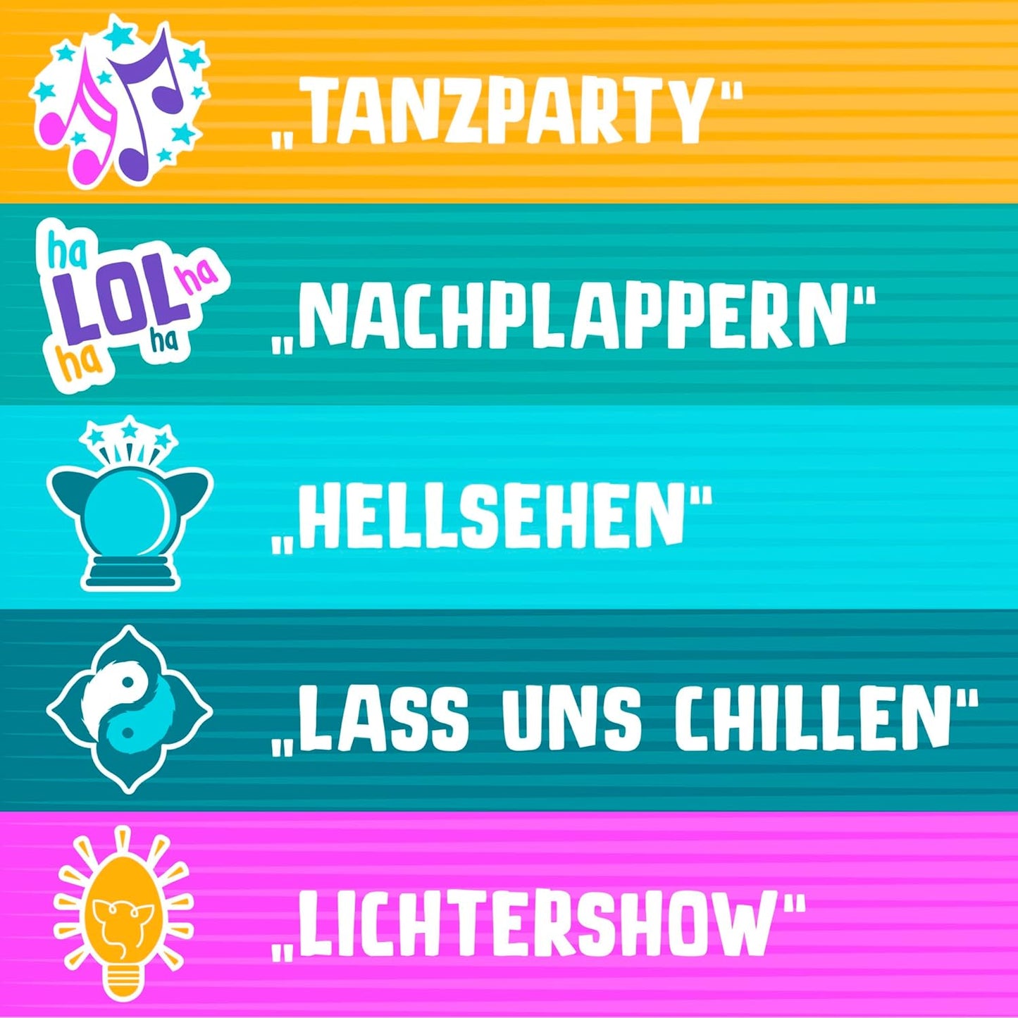 Interaktives Plüschtier mit Sprach- und Tanzfunktion, TIE DYE