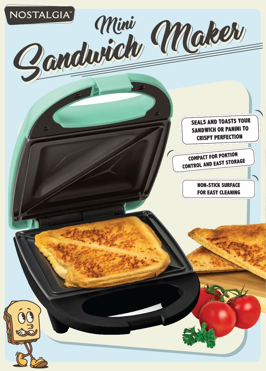 MyMini Sandwichmaker, Mintgrün