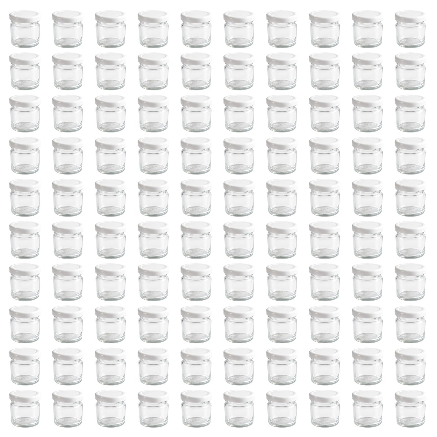 Mini Marmeladengläser mit TO 43 Schraubdeckel, 50 ml 200