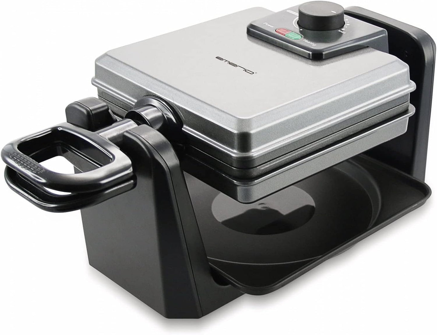 Drehbares Waffeleisen WM-110984 für Belgische Waffeln, Stufenlose Bräunungsgrade