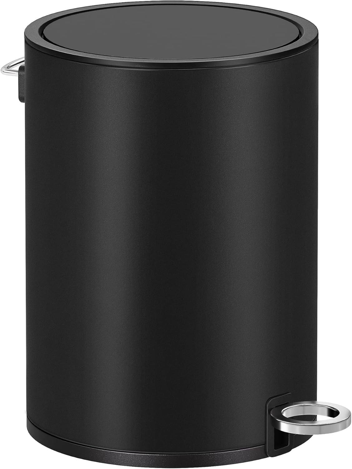 Kosmetikeimer mit Softclose-Deckel, 3 L Tintenschwarz
