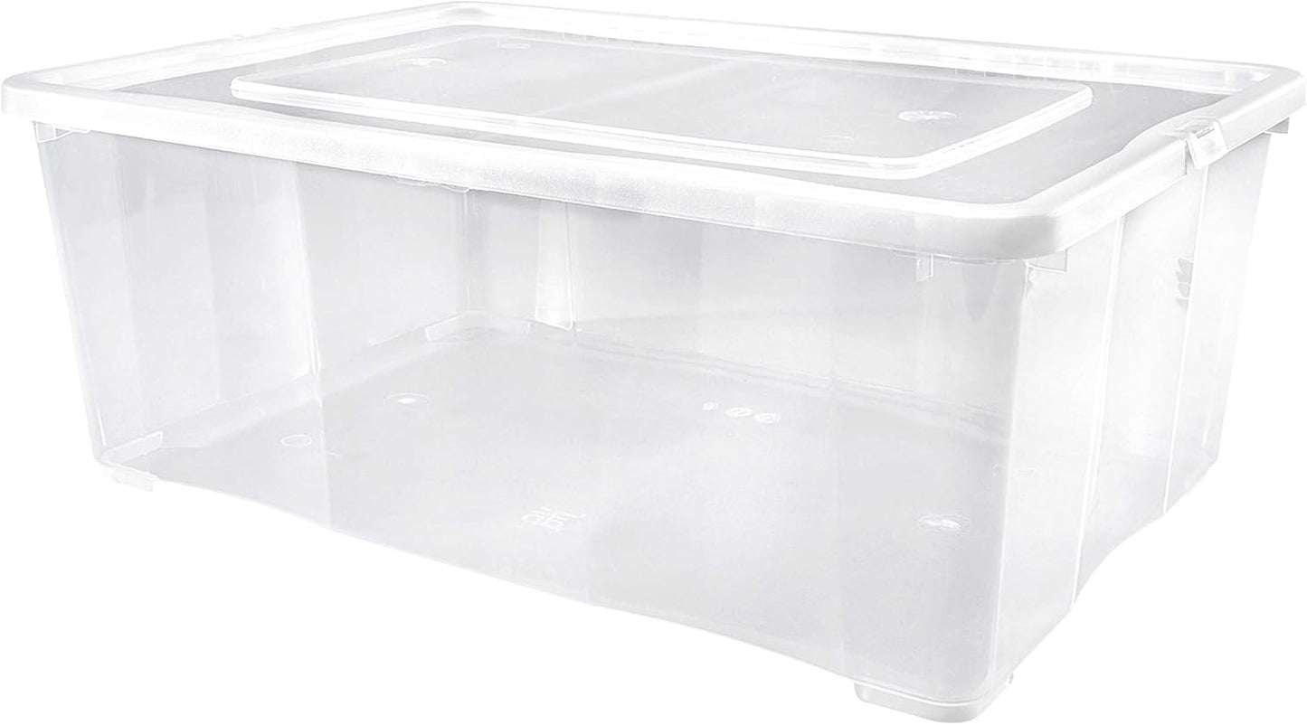 10-teiliges stapelbare Schuhboxen-Set, 5L