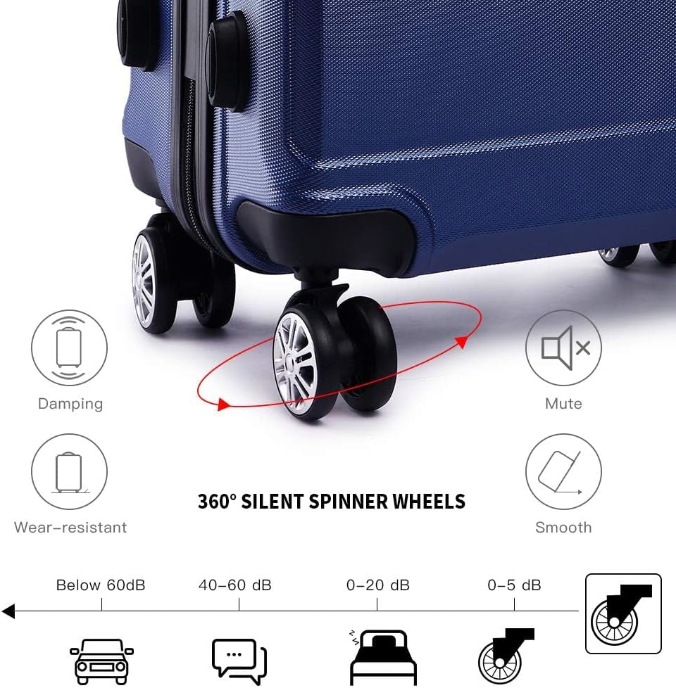 Reisekoffer Trolley L, L (65cm) Dunkelblau