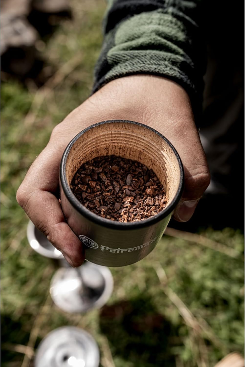 Handkaffeemühle mit einstellbarem Mahlgrad