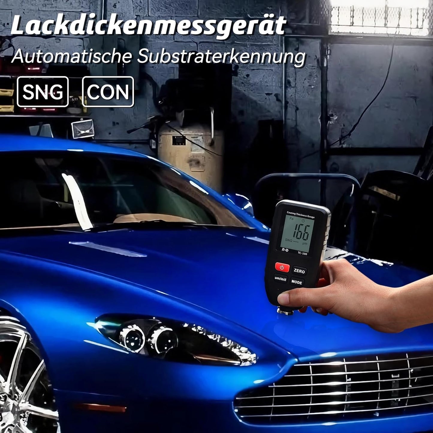 TC100 Lackschichtdickenmessgerät, TC100