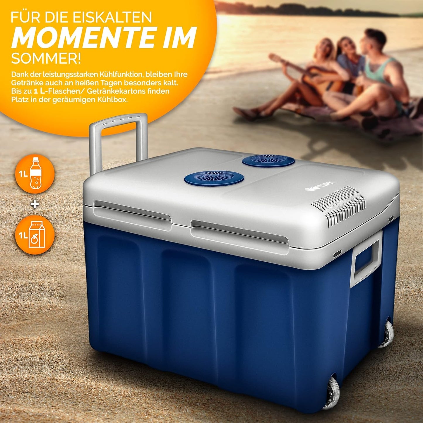 Elektrische Thermobox, Blau