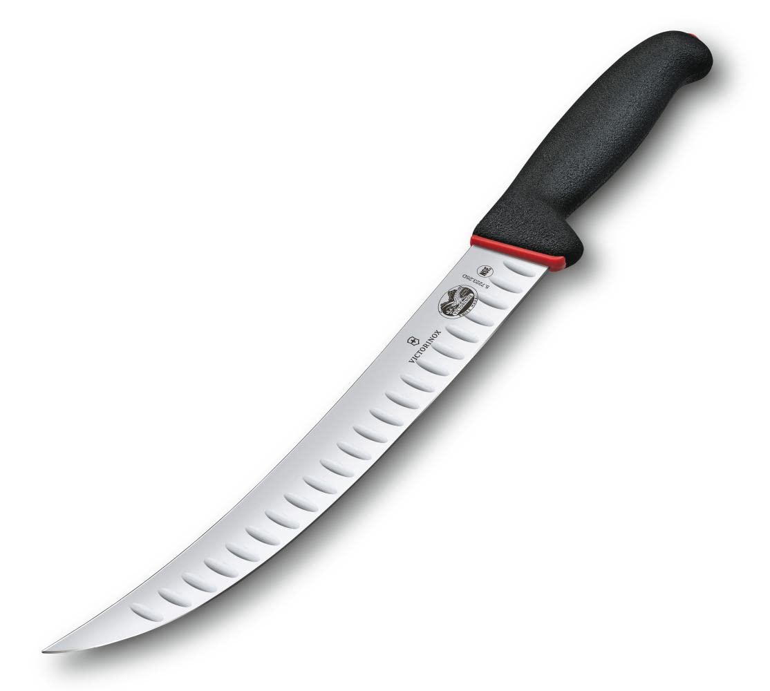 Fibrox Dual Grip Schlachtmesser mit Kullenschliff