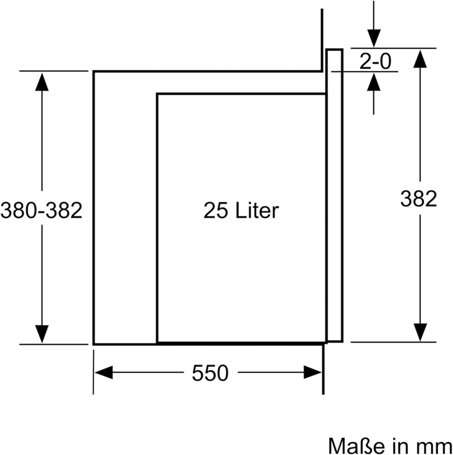 Einbau-Mikrowelle N 50 mit Automatikprogrammen, HLAWD53K0, Einbau-Mikrowelle N50