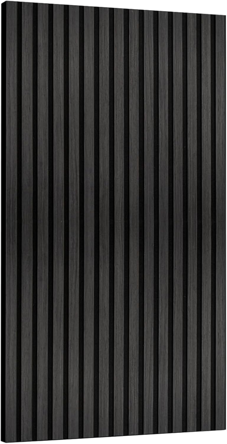 Akustik-Wandpaneele, 120 x 60 cm, 120x60x2,1 cm 3d Black Oak