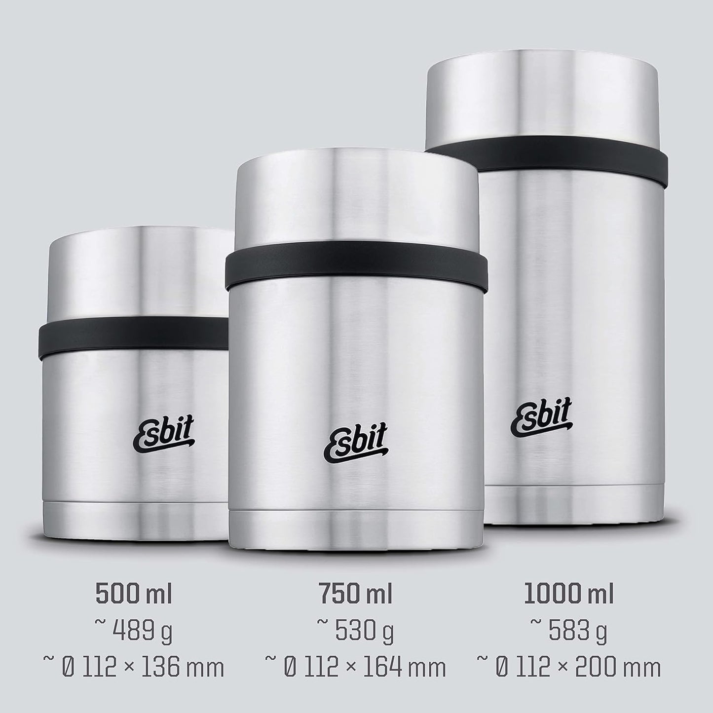 Thermobehälter Sculptor, Edelstahl 500 ml Ohne Manschette