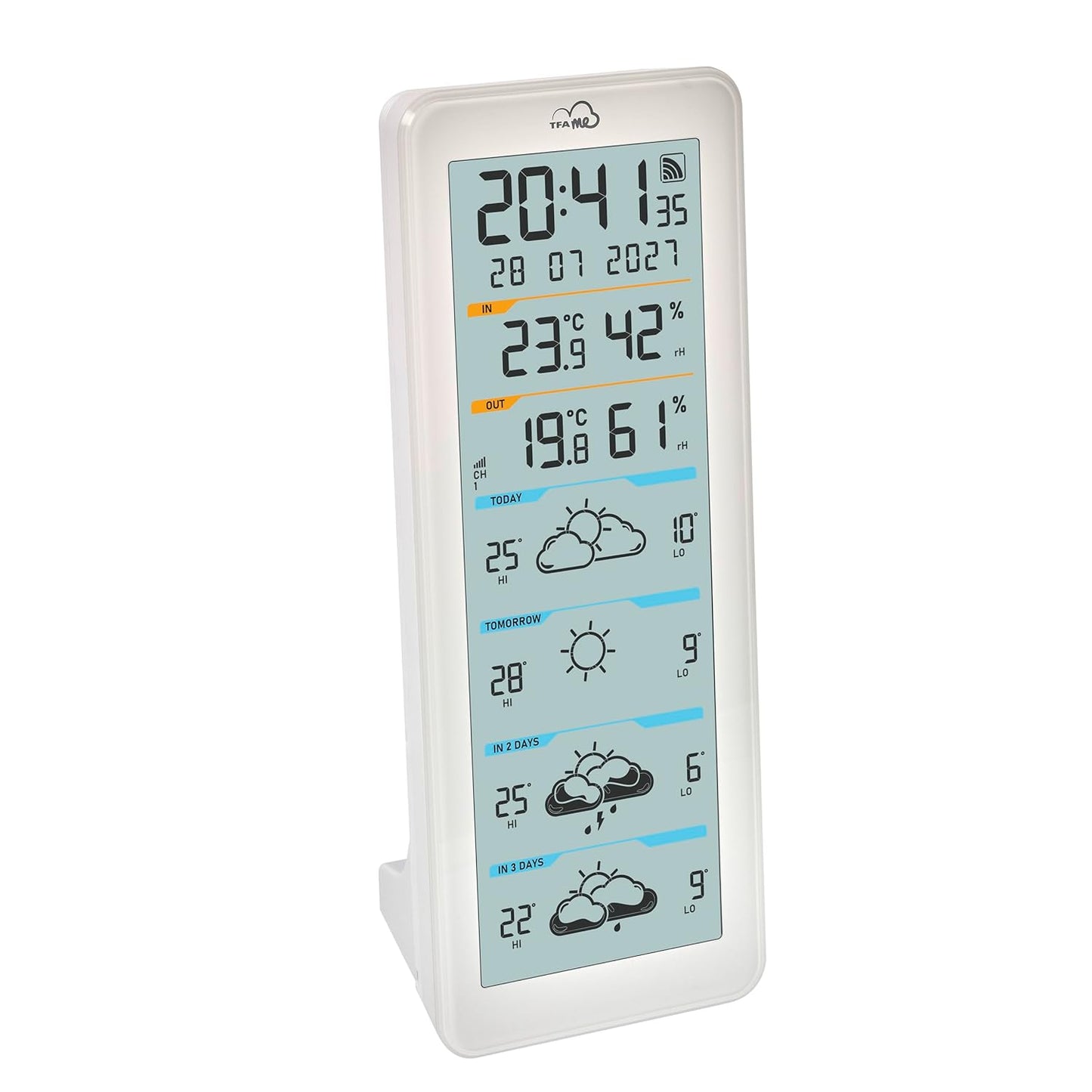 ID-06 Funk-Wetterstation, weiss