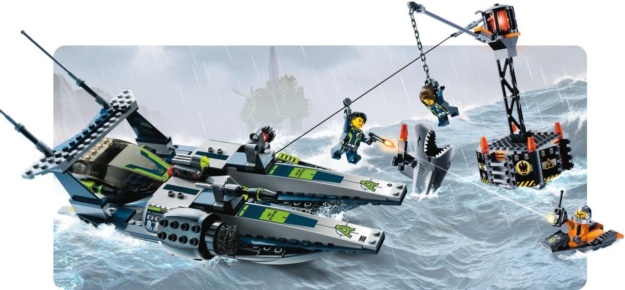 Agents Mission 4: Rettung mit Speedboot-Bauset
