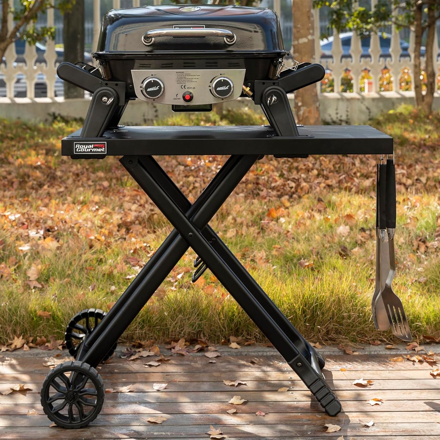 Faltbarer Grilltisch für Gasgrill GT2005-G, Nur Grilltisch