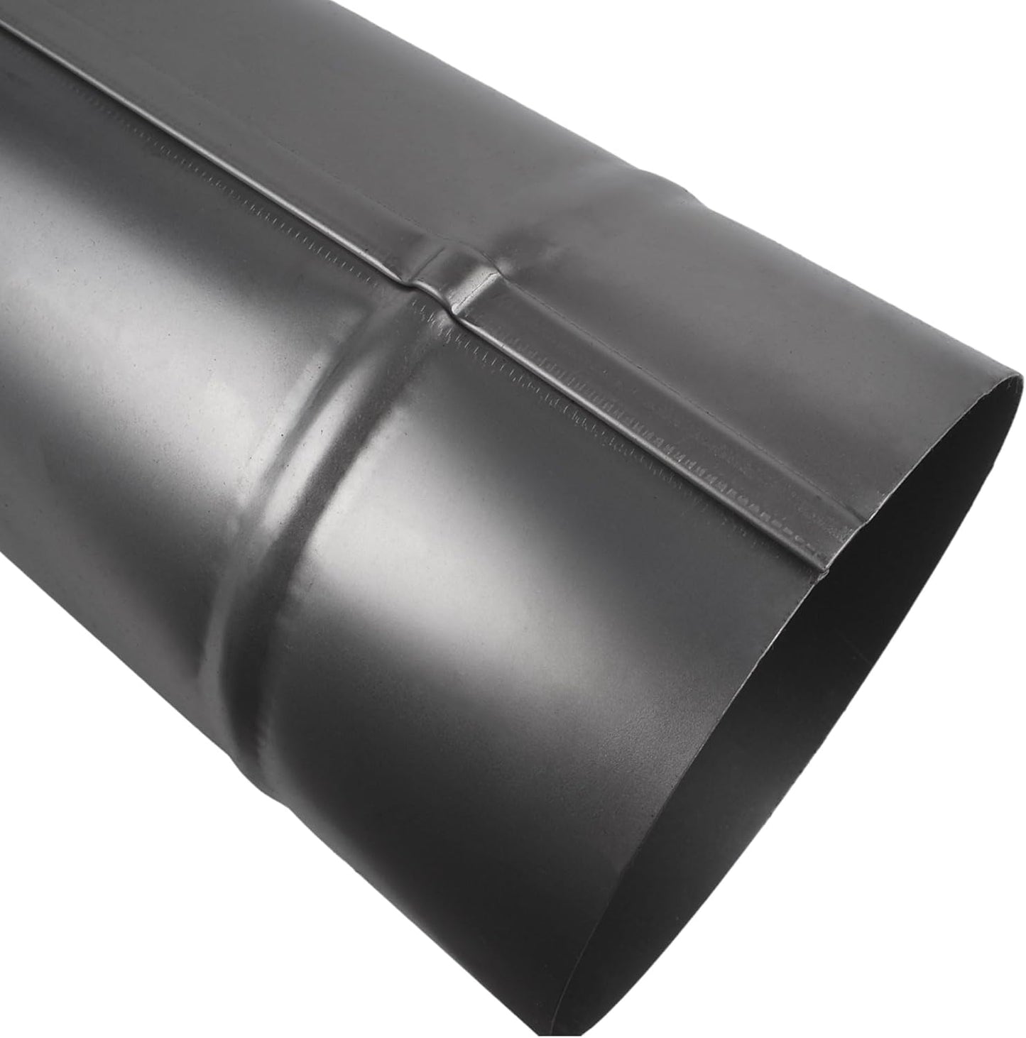 Rauchrohr für Kaminöfen ∅120mm, 1m Länge, Rohr 1m ∅120mm