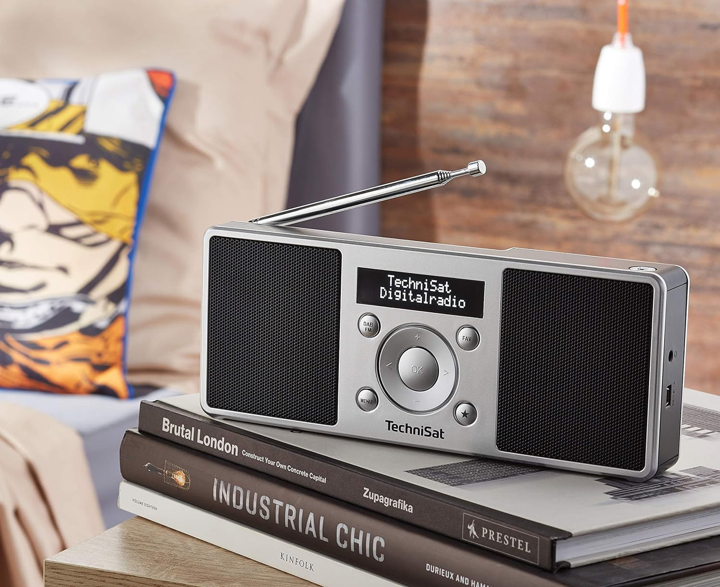 DIGITRADIO 1 S, Schwarz/Silber DIGITRADIO 1, Stereo