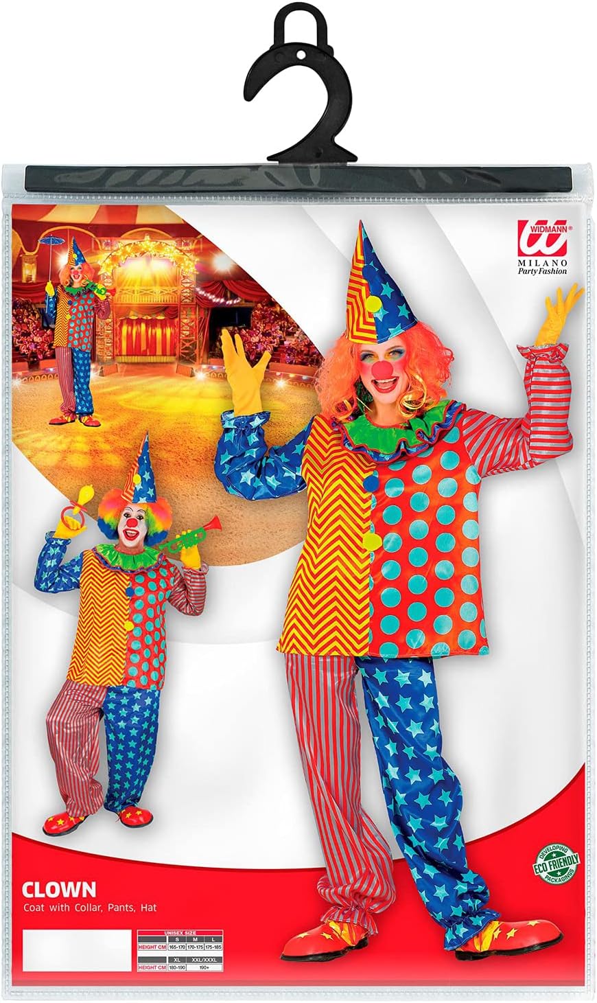 Kostüm Clown für Erwachsene, S