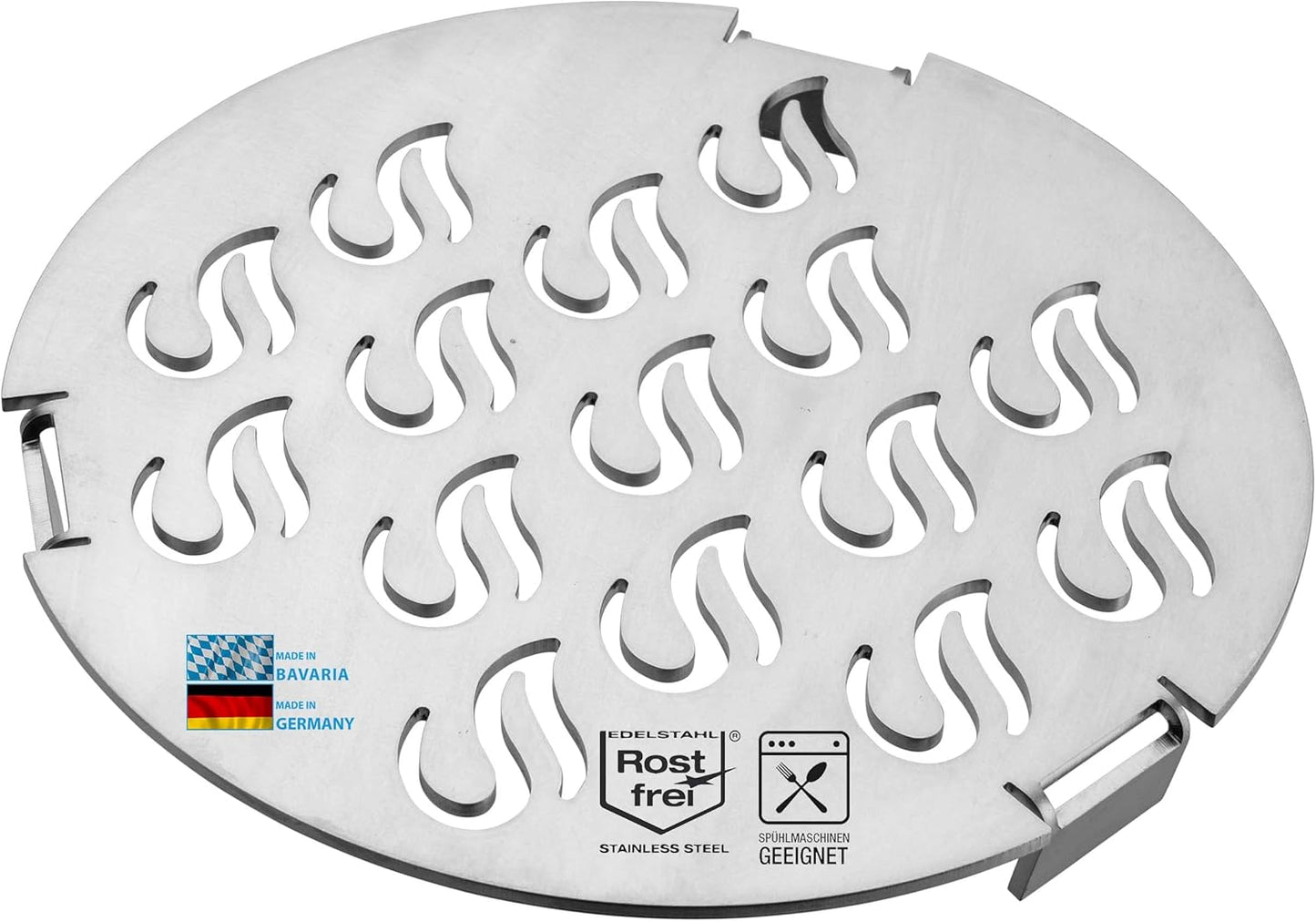 Grilleinsatz für Feuerplatte (20 cm), Grilleinsatz Ø20cm Edelstahl