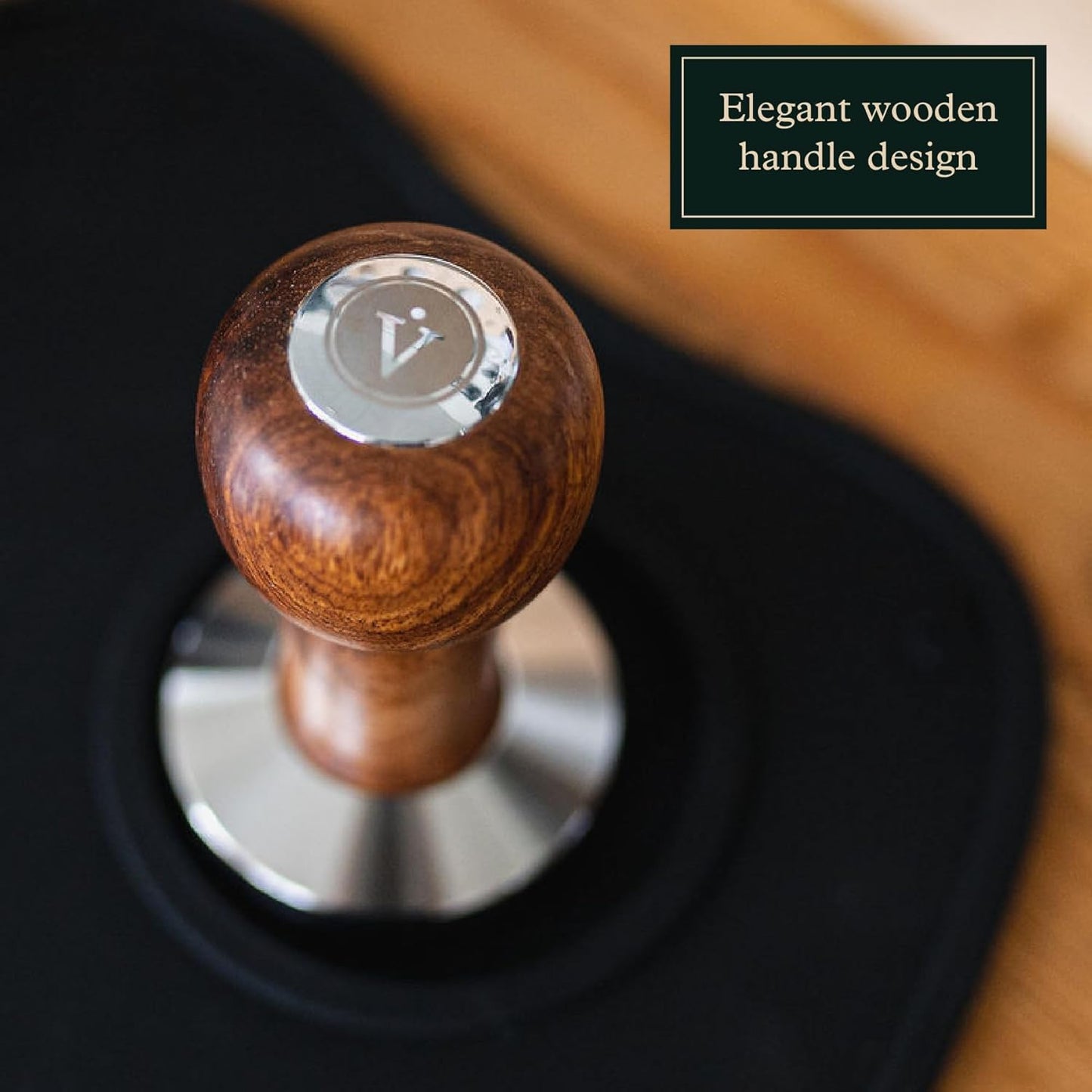 Tamper mit Tamping-Matte, 51 mm, 51mm