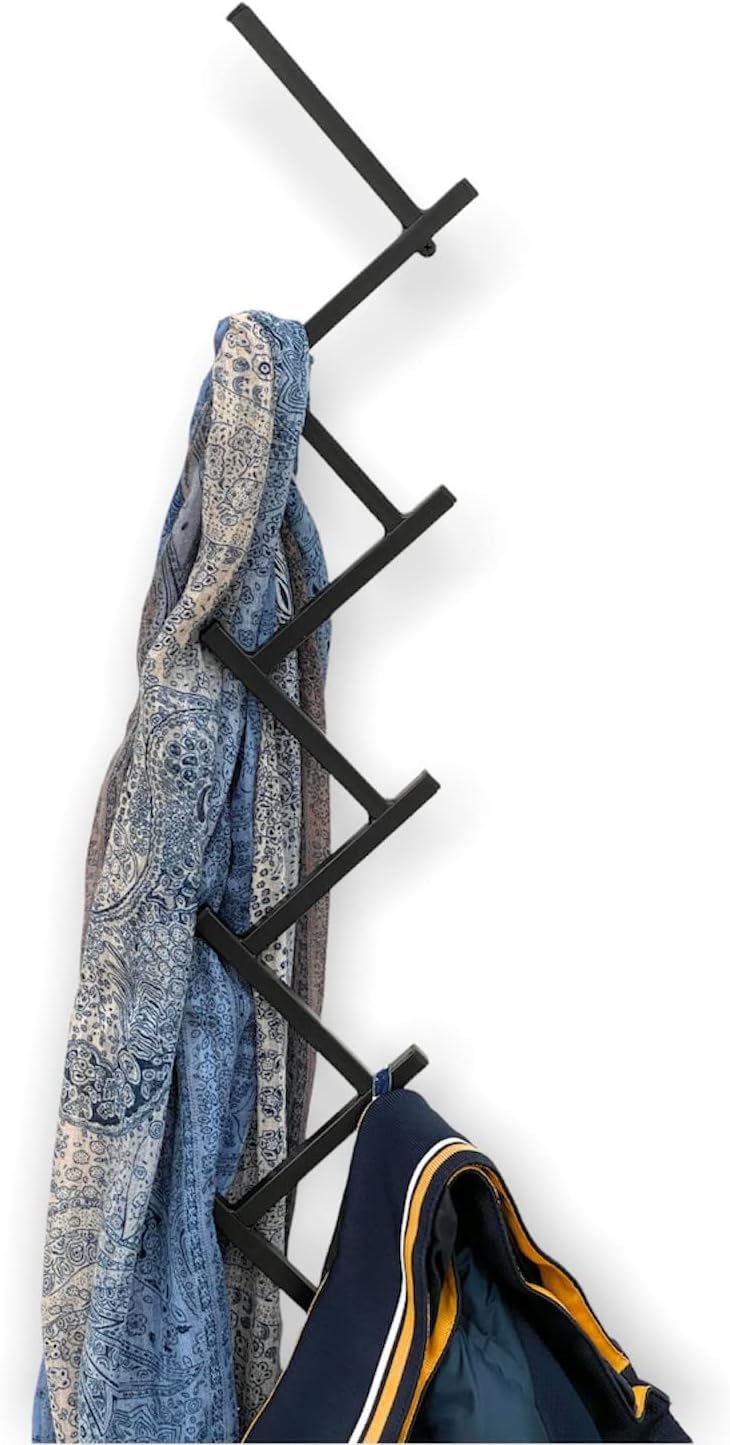 Wandgarderobe mit 10 Kleiderhaken