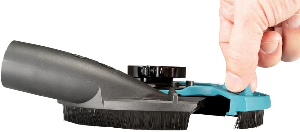 Betonschleifer-Set 191W06 mit Staubabsaugung und Diamantschleiftopf, 11.000 U/min