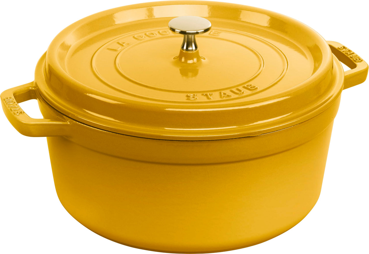 Gusseisen-Cocotte, 26 cm, 5,0 L Zitronen-Gelb