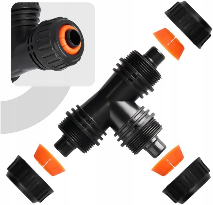 2-teiliges Gartenschlauch-Anschluss-Set, 1/2" - 2 Stück