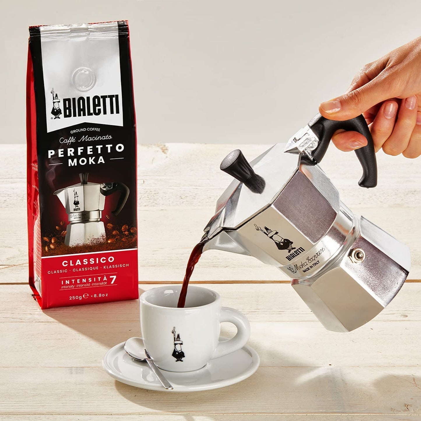 Break Alpina, Espressomaschine