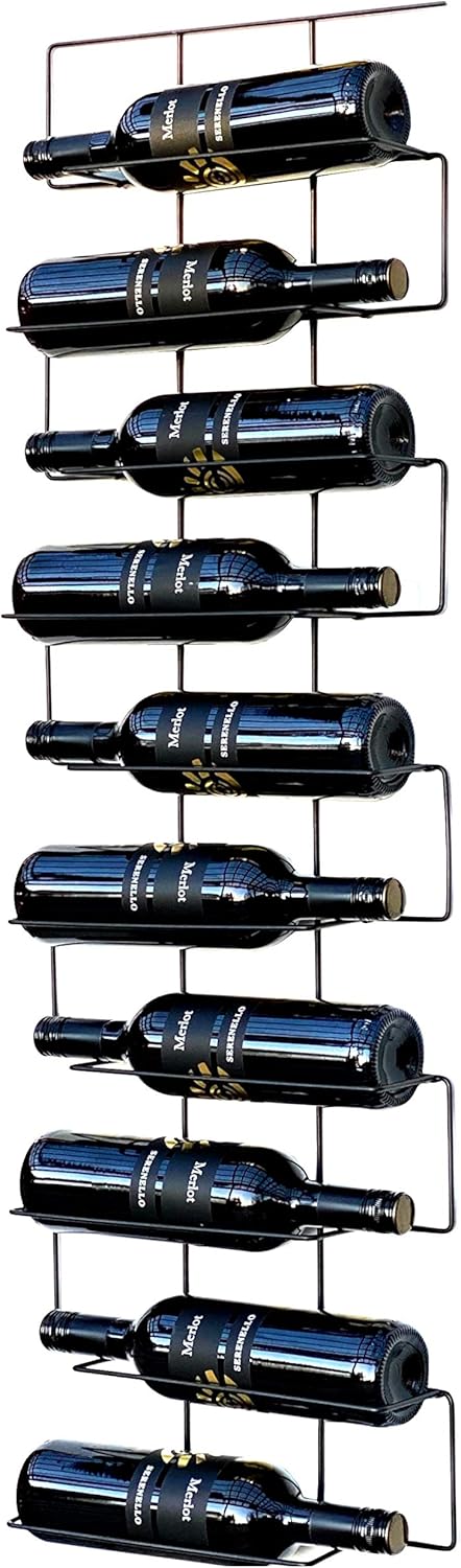 Wand-Weinregal für Flaschen