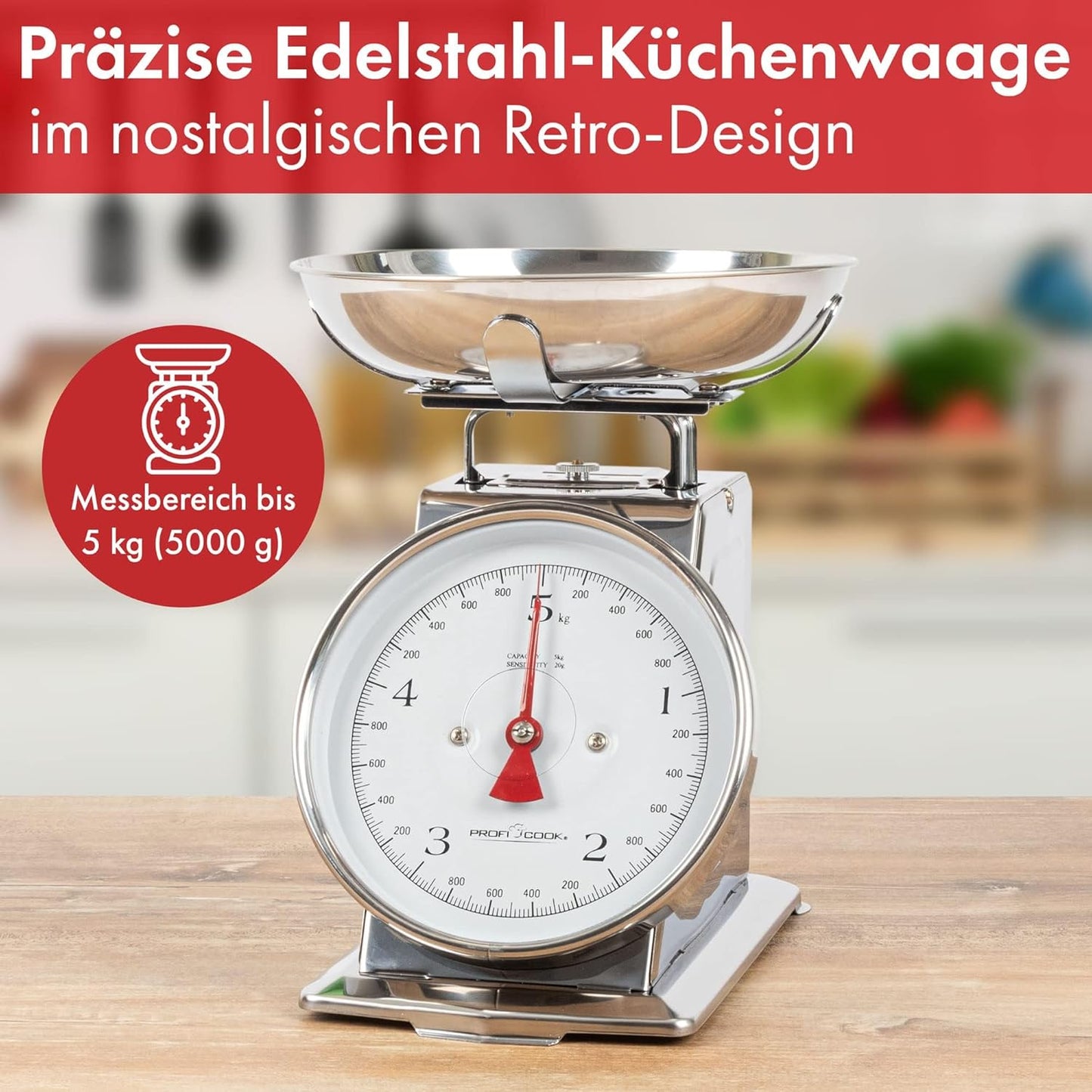 Küchenwaage PC-KW 1247