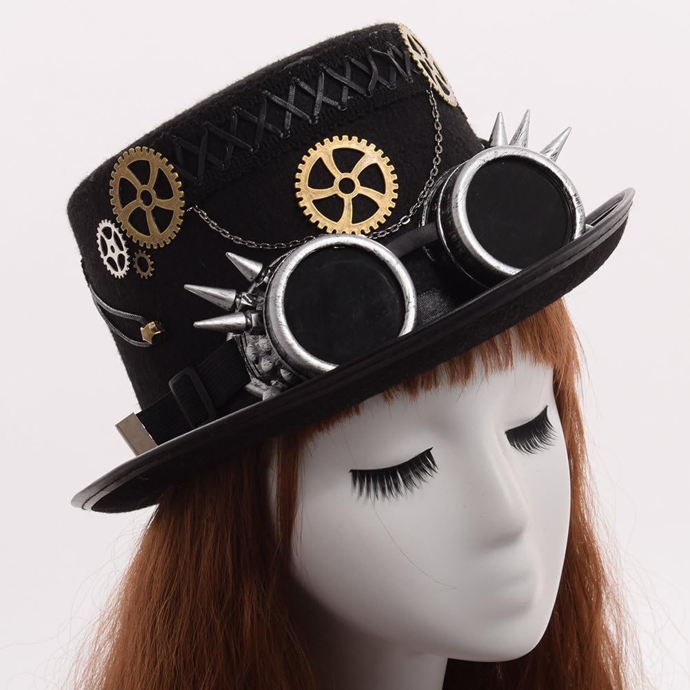 Unisex Steampunk Hut, M Style-08